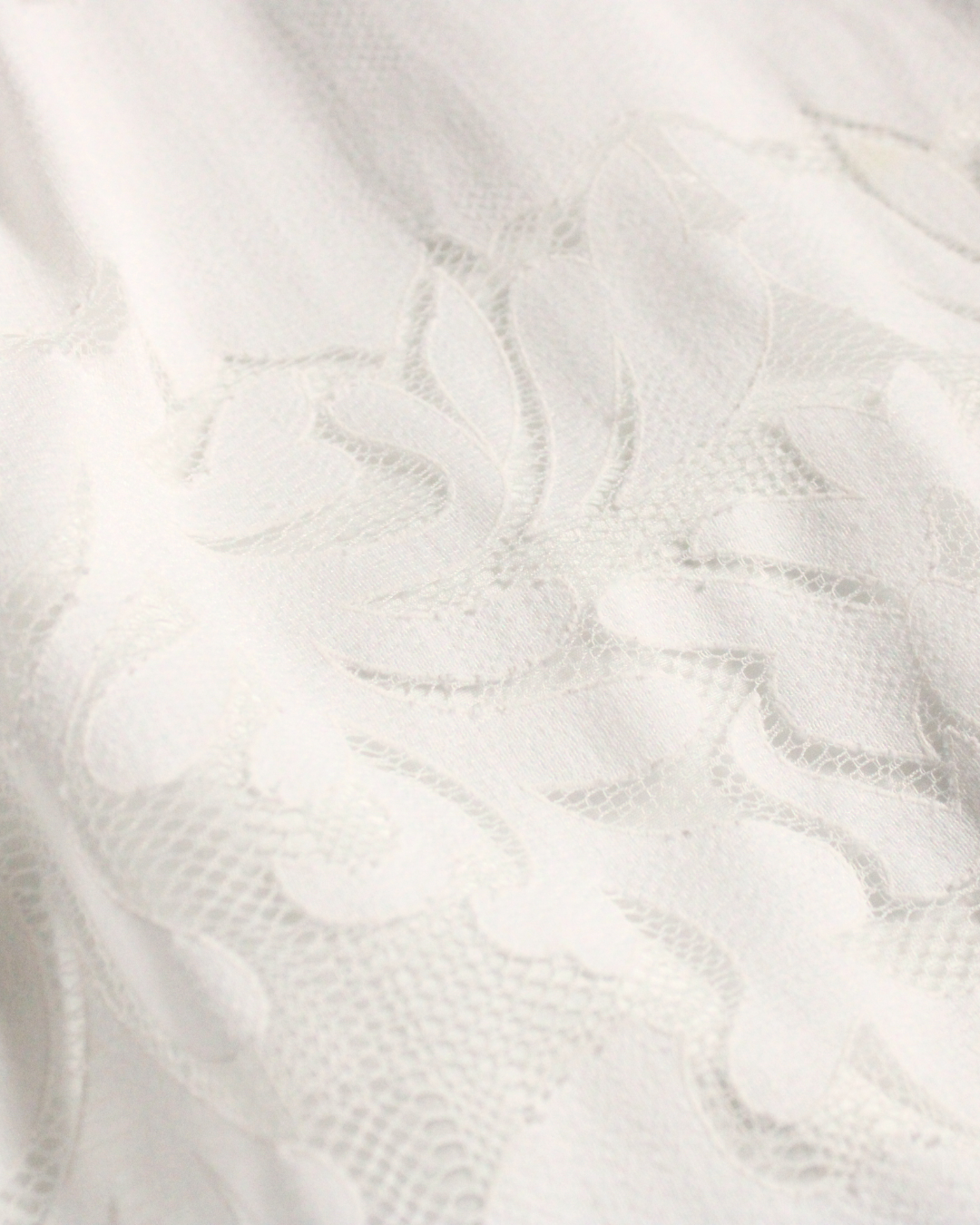 Embroidered Eyelet A-Line Midi Skirt