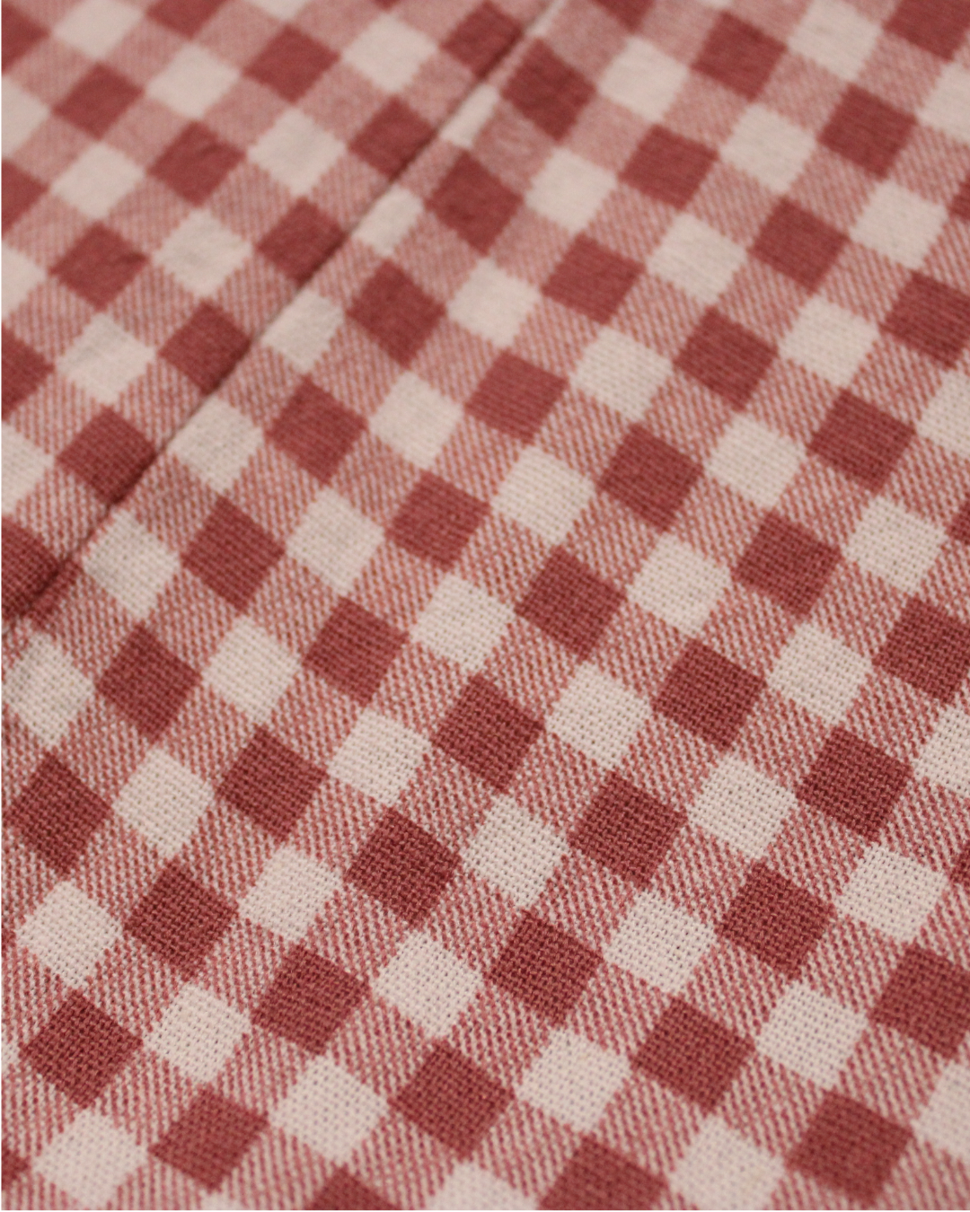 Gingham Ruffle-Hem Mini Dress